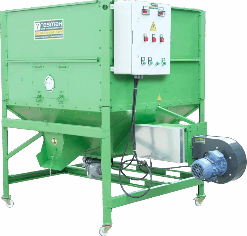 Resmak DM1500E 750 Kg Otomatik Ceviz Kurutma Makinesi